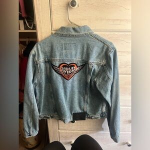 Harley Davidson vintage denim jacket
